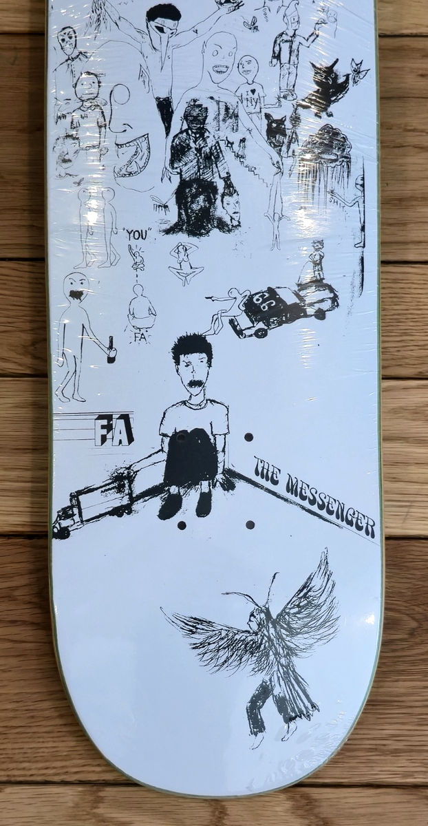 FA F*cking Awesome FuckingAwesome Jason Dill Drawings Skateboard