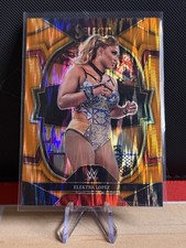 2023 Panini Select WWE - Concourse Elektra Lopez #73 Orange Flash Prizm