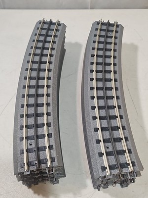 MTH 40-1010 RealTrax 0-72 Curved Track - Lot of 12 Pieces - O Gauge EXCELLENT