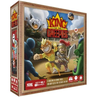 King of the Creepies - Competitive Action/Adventure Board Game for Family, Adult