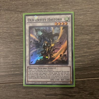 Yu-Gi-Oh! Old Entity Hastorr CT12-EN005 Limited Edition Super Rare  