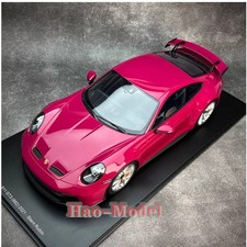 Schuco 1:12 Porsche 911 992 GT3 2021 Alloy Diecast Model Car Pink Ornaments Gift