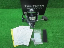 "Mint" Shimano 21 Twin Power SW14000XG Spinning Reel Ship from Japan Used #23312