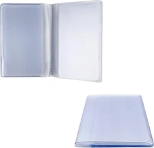 1 Pack Transparent Plastic Wallet Insert Credit Card Holder, Credit Card Holder 