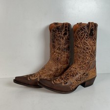 Lucchese Diva Delta Calf Cowgirl Boots 10 B U...