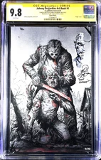 Johnny Desjardins Art Book #1 (2023) CGC 9.8 SS Metal Remark Freddy Jason LTD 20