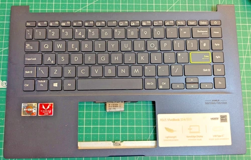 ASUS M413D Palmrest UK Keyboard  - 39XKSTAJN80 Vivobook S14