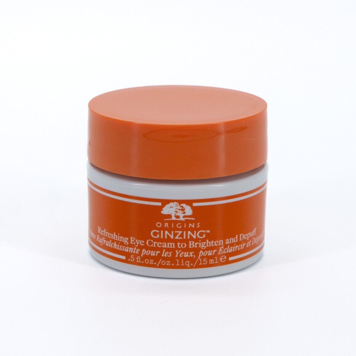 Origins Ginzing Refreshing Eye Cream to Brighten and Depuff  .5oz/15ml unboxed