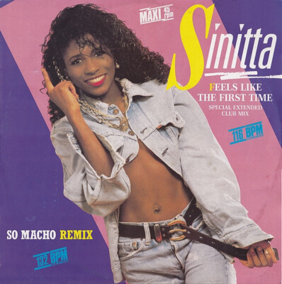 Sinitta Feels Like The First Time / So Macho 12'' Maxi Vinyl Schallplatte 045