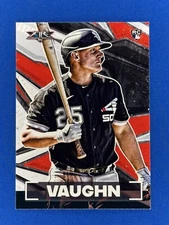 2021 Topps Fire Andrew Vaughn RC #167 White Sox Rookie
