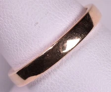 18k R Les Eternelles De Chaumet 3mm Wedding Band Size 9 Rubans 