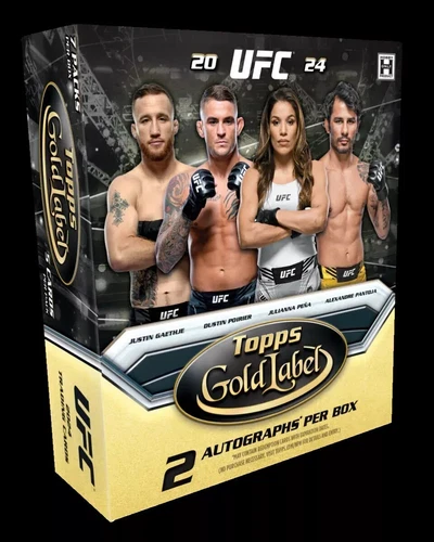2024 Topps Gold Label UFC Hobby Factory Sealed Unopened Box ~ (2 Autographs)
