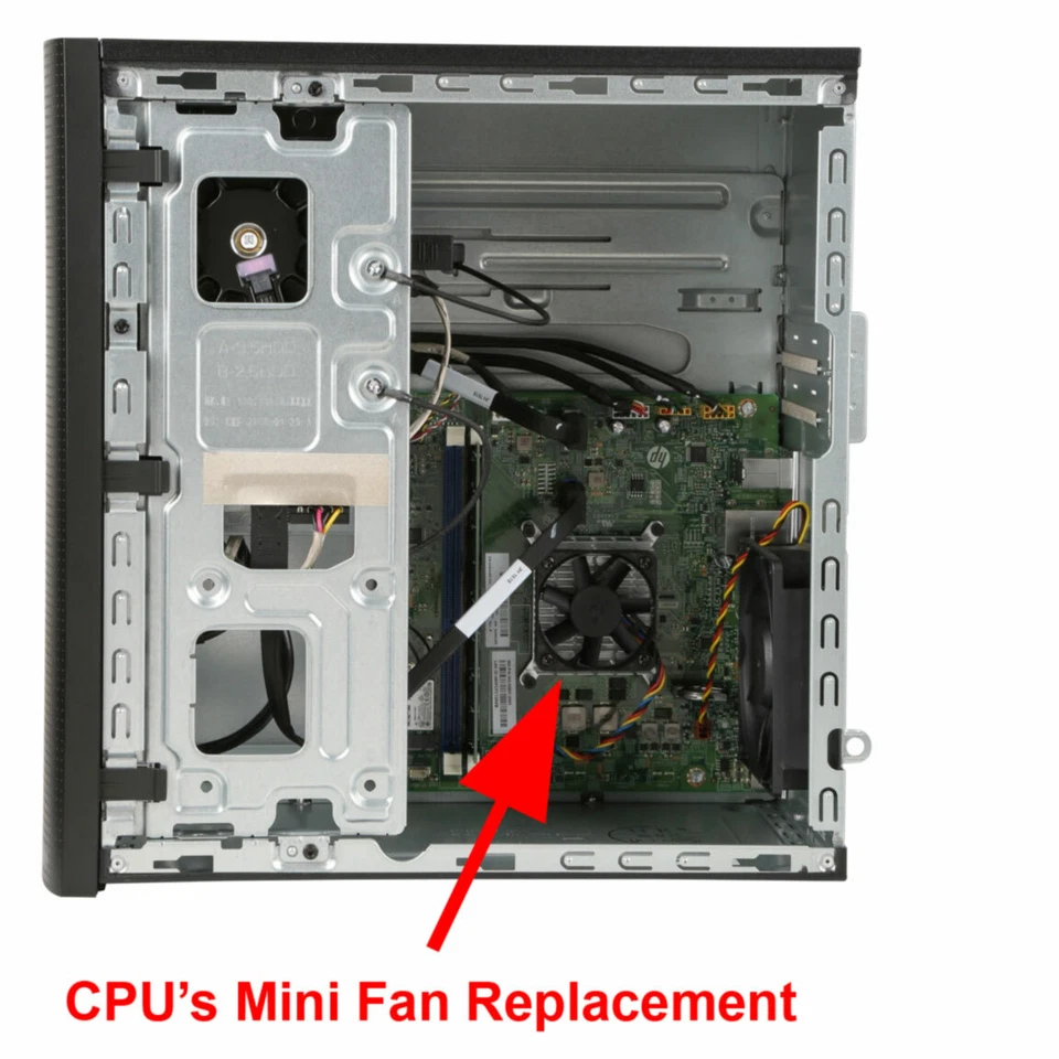 HP Pavilion 510-a010 Desktop Heat sink's Fan MF50101V1-Q030-S99 Replacement - Image 2 of 2
