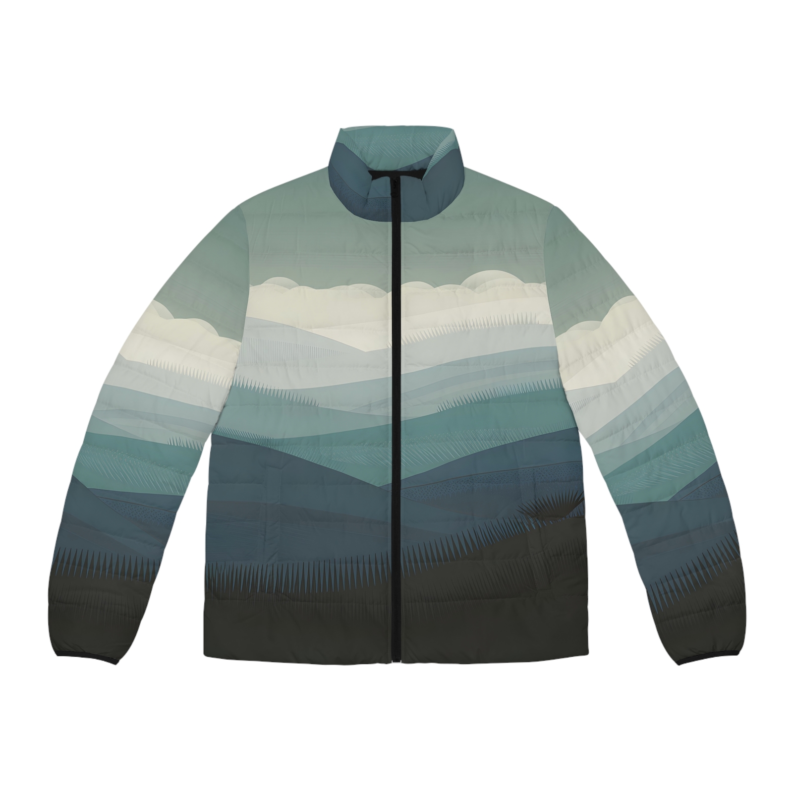 Dim Horizon Puffer Jacket Outdoor Apparel Stylish Warmth Winter Fashion