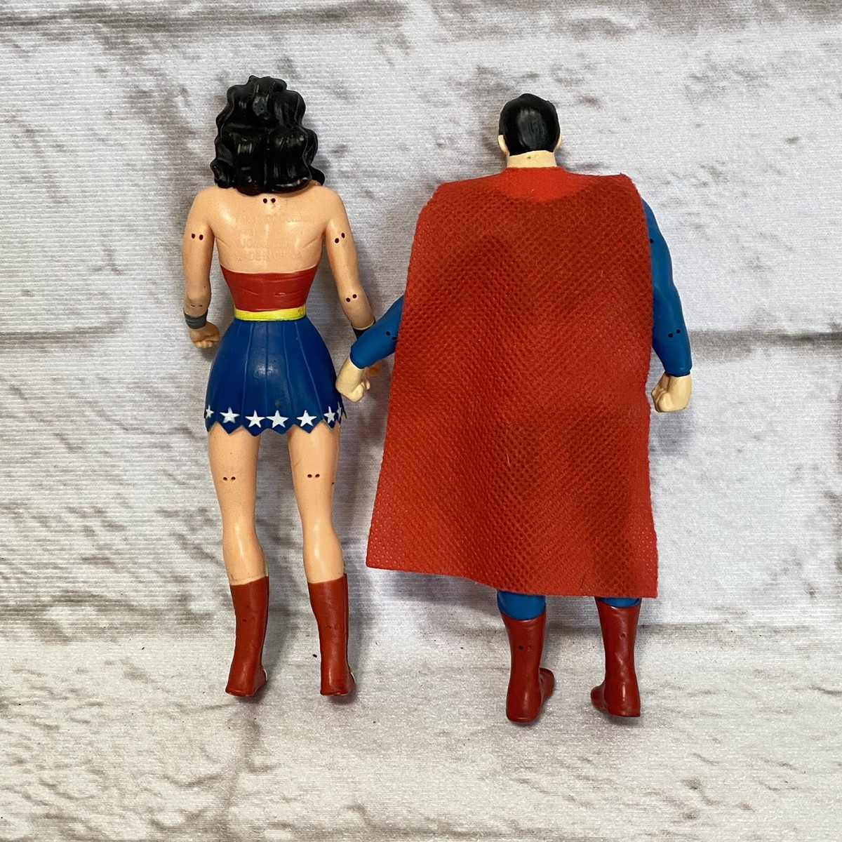 ヴィンテージ　アレクサンダー　リトルウーマン Vintage DC Comics Justice League Superman Wonderwoman Bendable