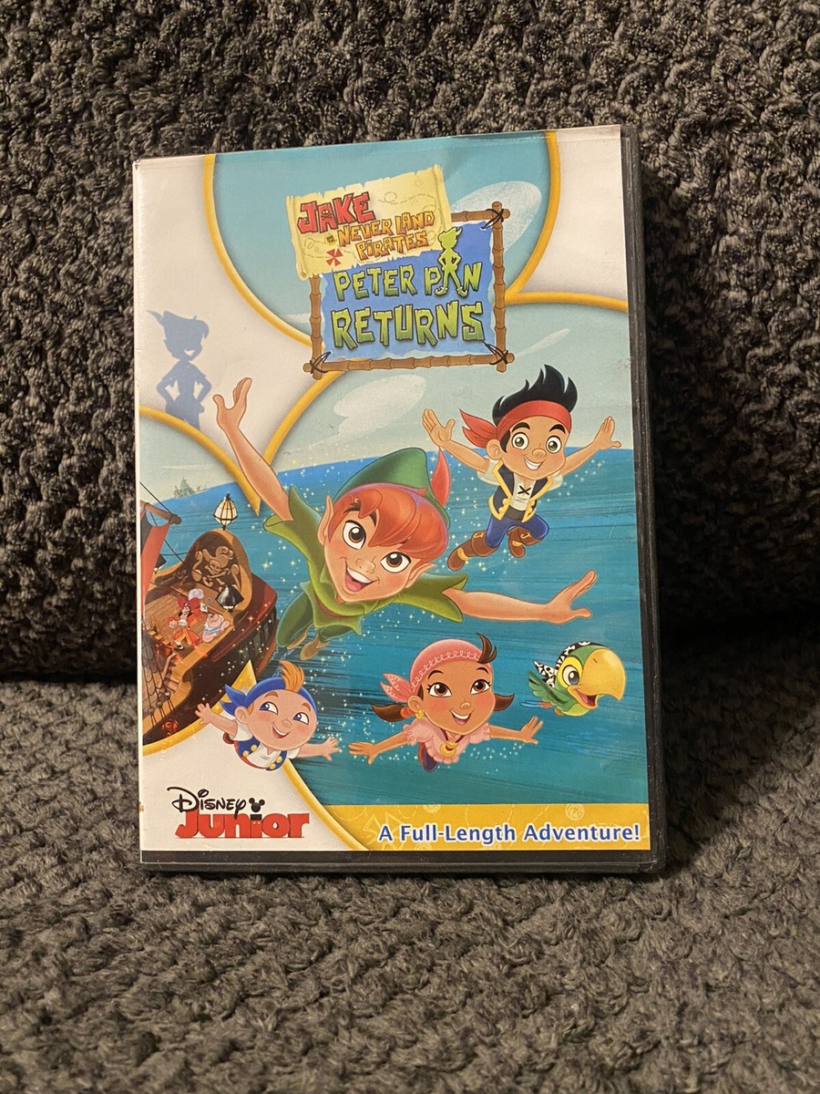 Jake and the Never Land Pirates: Peter Pan Returns DVD 2012