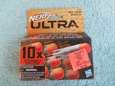 Nerf Ultra 10x Dart Refill Pack 10x E7958 Farthest Flying Dart Ever. NEW 