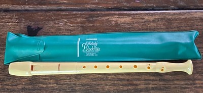 HOHNER RECORDER - MADE IN GERMANY - BLOCKFLOTE ''MELODY'' - GREEN PLASTIC CASE