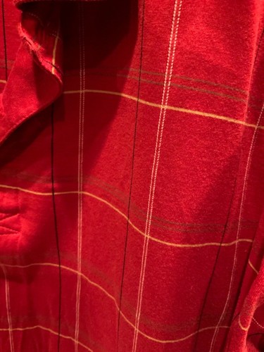 Cutter & Buck Mens Large Red Long Sleeve Polo Shirt golf career - Picture 3 of 4