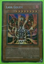 lava golem yugioh card Yu-Gi-Oh yugioh Lava Golem 301-051 Ultimate Rare 2002 NM Japanese t031