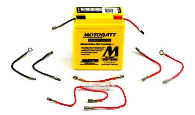 MBT6N6 MOTOBATT Quadflex AGM Fahrrad Akku 6V 6Ah - Bild 1 von 3