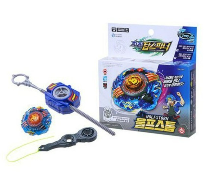 Charging Topspinner Wolf Storm Model Battle Top Spinner Toy Wolfstorm