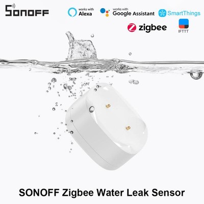 SONOFF SNZB-05P Zigbee Water Leak Sensor Leaking Dripping Detection APP Real-tim