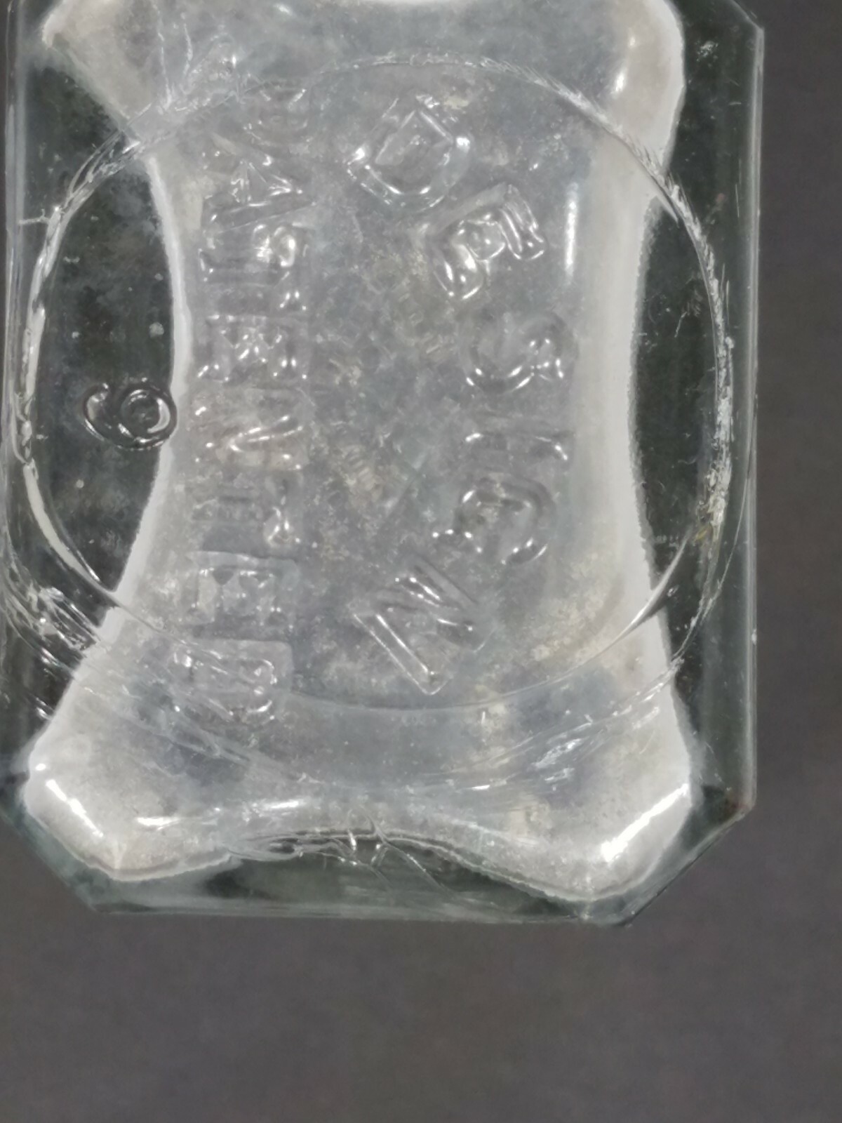 Gebhardt Eagle Vintage/Antique Glass Bottle "Chili Powder " eBay