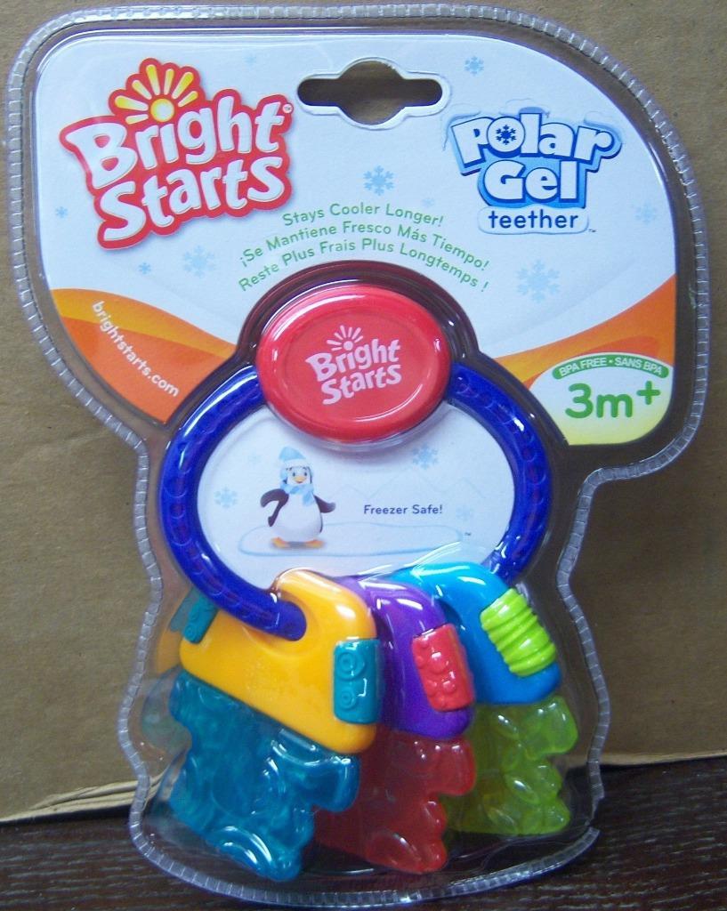 Bright Starts Polar Gel Teether Keys, Baby Shower | eBay