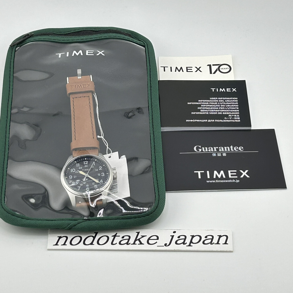 TIMEX TW2V00200 Expedition North Field Post Solar Unisex Leather