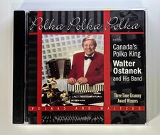WALTER OSTANEK BAND POLKA CD "POLKA POLKA POLKA" FANTASTIC BUTTON BOX!!