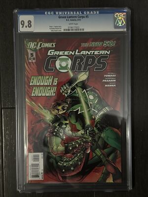 Green Lantern Corps # 5 / DC Comics / The New 52 / CGC 9.8 | eBay