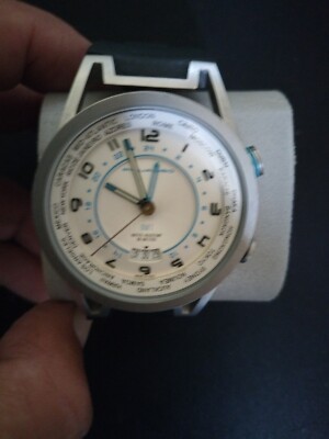 OROLOGIO GMT PIQUADRO ACCIAIO SABBIATO CON DATARIO