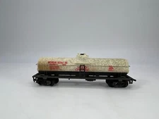 Model Power #39617 HO Michigan Alkali Single Dome Tank Car Weathered Good Cond