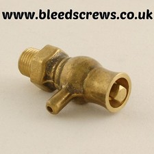 Cast Iron Radiator - Traditional Bleed Valve / Screw / Vent / Air 1/8" Brass