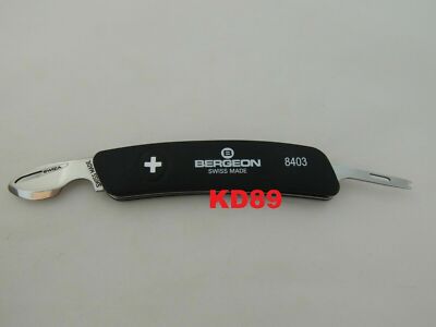 Bergeon 8403 Dosenöffnermesser mit Stangenwerkzeug SWISS MADE 