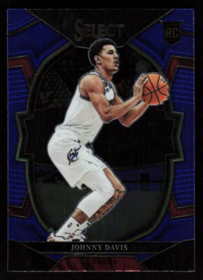 2022 PANINI SELECT JOHNNY DAVIS #100  BASKETBALL Rookie WIZARDS RC