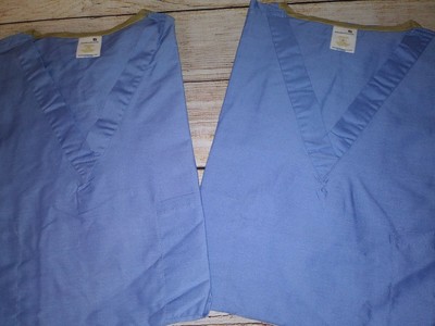 Standard Textile Ceil Blue Unisex Medical Work Scrub Tops Sz