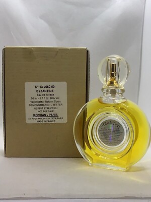 Rochasロシャス Byzantine ビザンティン 香水 50ml黄色 廃盤 BYZANTINE by Rochas 50 ml/1.7 oz Eau de Toilette Spray, Very Rare