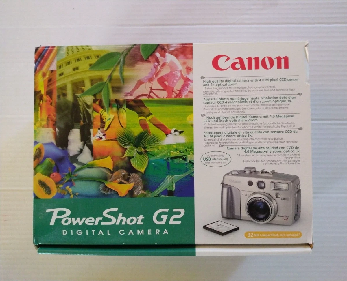 Canon PowerShot G2 Digital Cameras for Sale - Shop New & Used