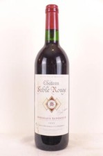  bordeaux supérieur château sable rouge savour club bernard loiseau rouge 1999