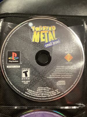 Twisted Metal: Small Brawl (Sony PlayStation 1, 2001) PS1 Disc Only