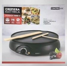 Dictrolux Electric Crepe Maker Pack with 1000W Power for Home Kitchen
