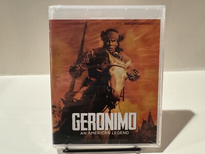 Geronimo: An American Legend New Sealed Blu-Ray Twilight Time 1993 Limited 3000