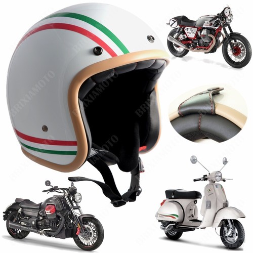 CASCO JET OMOLOGATO TRIBUTE BIANCO LUCIDO GRAFICA ITALIA APRILIA BENELLI  BIMOTA | eBay