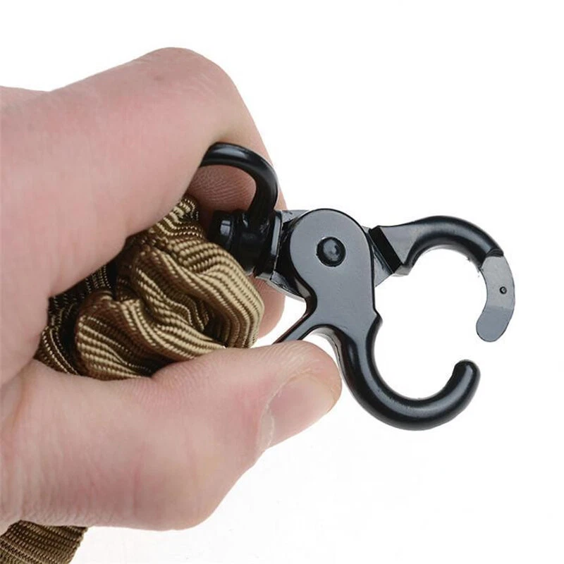 Tactical Gun Sling Shoulder Belt Strap Quick Release Bungee Point Rifle Sling - Image 3 of 4