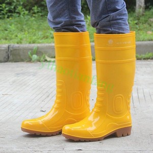 yellow galoshes