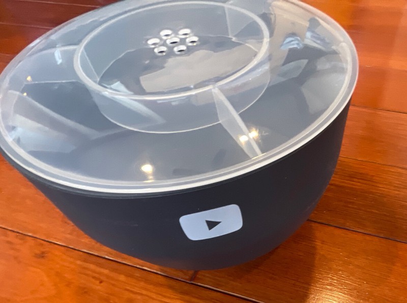 Microwavable Silicone Popcorn Popper Maker Collapsible Bowl Hot Air BPA Free