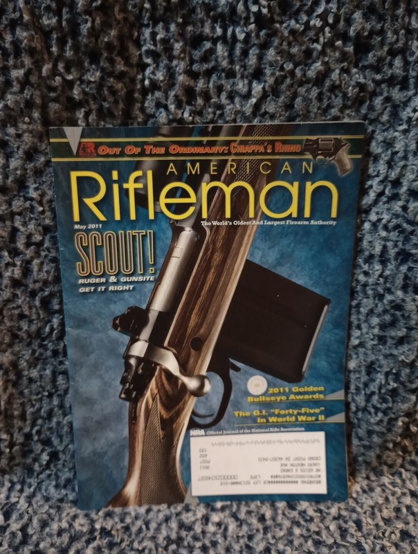 AMERICAN RIFLEMAN MAGAZINE COPY MAY 2011