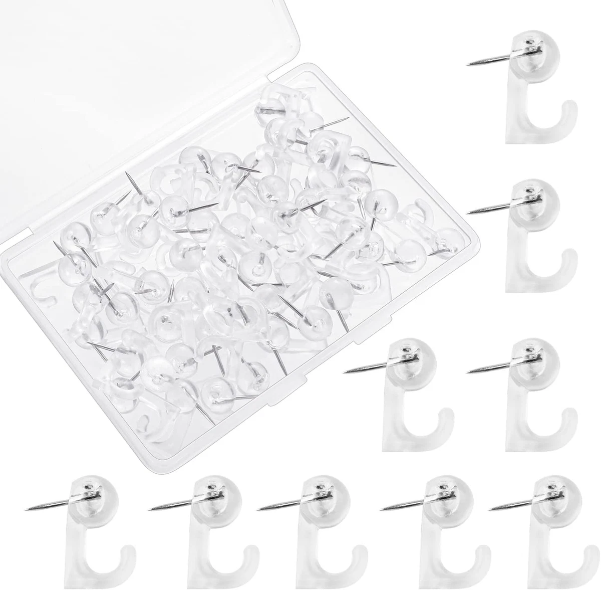 White Push Pins, Push Pins & Thumb Tacks